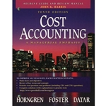 S/G HORNGREN COST ACCOUNTING 10/E