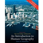 INTRO TO HUMAN GEOGRAPHY - CULURAL LANDSCAPE