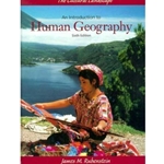 CULTURAL LANDSCAPE 6/E HUMAN GEOGRAPHY