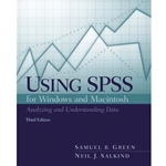 (SET2) USING SPSS FOR WINDOWS AND MAC 3/E(W/CDROM)