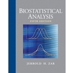 BIOSTATISTICAL ANALYSIS 5/E