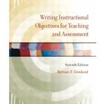 WRITING INSTRUCTIONAL OBJECTIVES ETC (P)