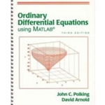 ORDINARY DIFFERENTIAL EQUATIONS USING MATLAB 3/E