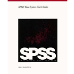 SPSS BASE SYSTEM USER'S GDE REL 4.O