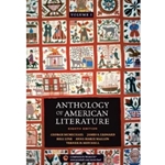 ANTHOLOGY OF AMERICAN LIT 8/E, VOL1