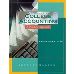 COLLEGE ACCOUNTING 6/E CH 1-10