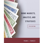 BOND MARKETS, ANALYSIS & STRATEGIES 9/E