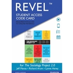 (SET2) REVEL ACCESS CARD W/EBOOK FOR SOC PROJECT 2/E