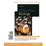 (ALC) SHORT GUIDE TO WRITING ABOUT BIOL 9/E