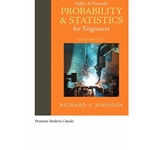 MILLER & FREUND'S PROB & STATS FOR ENGINEERS 9/E