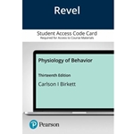 REVEL ACCESS CODE CARD FOR PHYSIOLOGY OF BEHAVIOR 13/E