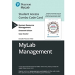 (SET2) MYMANAGEMENTLAB W/EBOOK FOR HUMAN RESOURCE MAN