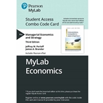 MYLAB ECONOMICS WITH PEARSON ETEXT -- COMBO ACCESS CARD -- FOR MANAGERIAL ECONOMICS AND STRATEGY, 3/E