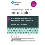 GRAPHICAL APPROACH TO PRECALCULUS(NEW ACCESS CARD ONLY)(18WK)