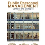 PUBLIC PERSONNEL MANAGEMENT