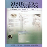 STATISTICS FOR MANAGERS USING MICROSOFT EXCEL 5/E