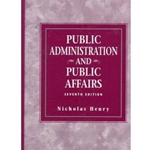 PUBLIC ADMINISTRATION & PUBLIC AFFAIRS 7/E