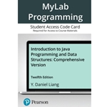 MYLAB PROGRAMMING W/EBOOK FOR INTRO TO JAVA PROGRAM AND DATA