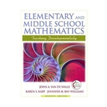 (EBOOK) ELEMENTARY AND MIDDLE SCHOOL MATHEMATICS