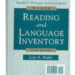 READING & LANGUAGE INVENTORY 3/E