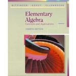 ELEMENTARY ALGEBRA 4/E