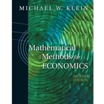 MATHEMATICAL METHODS FOR ECONOMICS 2/E