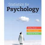 STATISTICS FOR PSYCHOLOGY 6/E