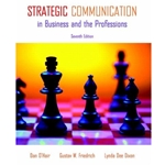 STRATEGIC COMMUNICATION IN BUSINESS & THE PROFESSIONS 7/E