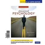 (ALC) ABNORMAL PSYCHOLOGY 14/E