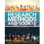 RESEARCH METHODS & SOCIETY 2/E