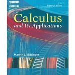 CALCULUS AND ITS APPLICATIONS 8/E