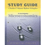 S/G FOR PERLOFF - MICROECONOMICS 3/E