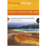 (SET2) MASTERING GEOLOGY + ETEXT FOR FOUNDATIONS OF EARTH SCI 7/E