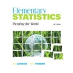 (SET2) ELEMENTARY STATISTICS PICTURING THE WORLD W/MYSTATLAB