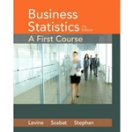 (H)(VU) BUSINESS STATISTICS: FIRST COURSE 7/E