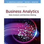 (LL)(SET 2)BUSINESS ANALYTICS 6/E W/MINDTAP BUSINESS STATISTICS (12 MONTHS)