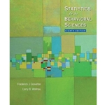 STATISTICS FOR BEHAVIORAL SCIENCES 8/E