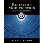 BEHAVIOR MODIFICATION IN APPLIED SETTINGS