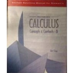 MULTIVARIABLE CALCULUS: CONCEPTS ETC (SSM) (P)