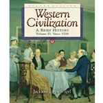 WESTERN CIVILIZATION 2/E BRIEF VOL 2