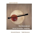 ELEMENTS OF SOCIAL SCIENTIFIC THINKING 8/E