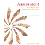 (SUB) (USED ONLY) ASSESSMENT IN SPECIAL & INCLUSIVE EDUC 11/E