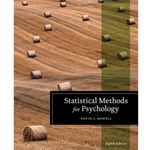 STATISTICAL METHODS FOR PSYCHOLOGY 8/E