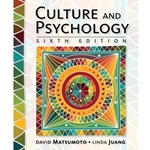 CULTURE & PSYCHOLOGY 6/E