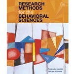 RESEARCH METHODS FOR BEHAVIORAL SCIENCES 6/E