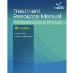 TREATMENT RESOURSE MANUAL FOR SPEECH LANG