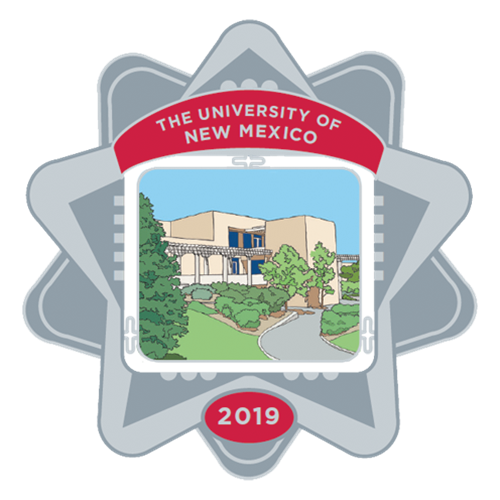 UNM Bookstore 2019 Official UNM Holiday Ornament Dane Smith Hall