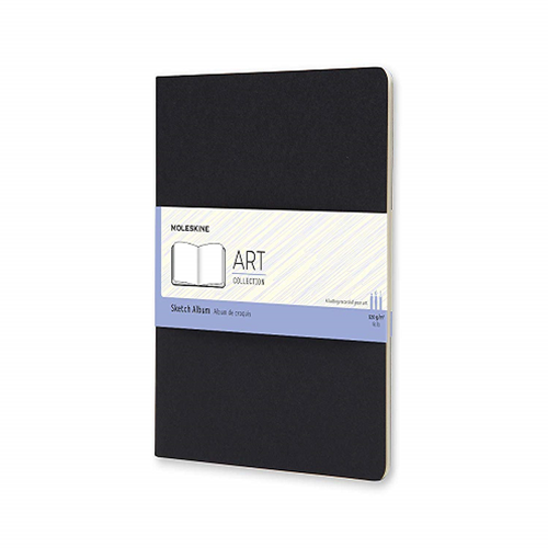 UNM Bookstore - Moleskine Art Plus Sketch Album, Square, Black