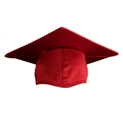 UNM Undergraduate Mortarboard Cap RED