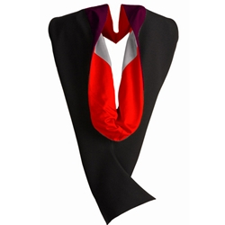 UNM Occupational Therapy Masters Hood Maroon